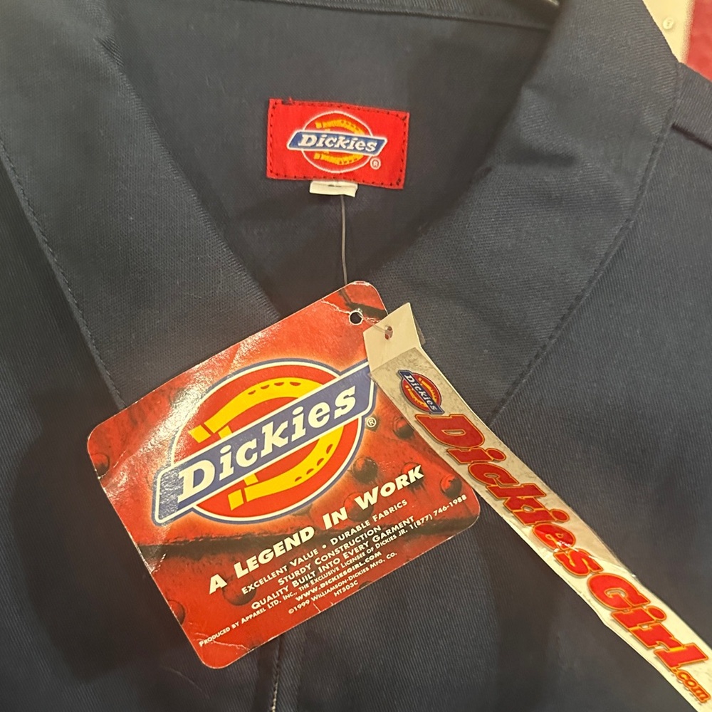 Dickies Dark Blue Workwear Shirt